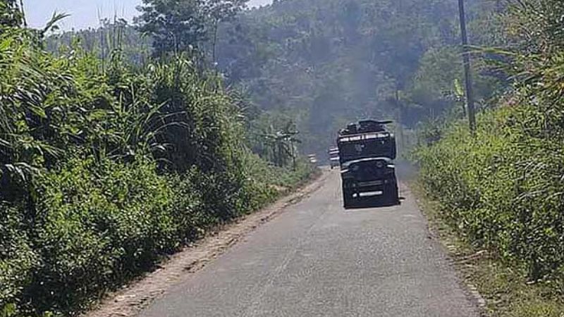 সাজেক সড়কে একদিনের জন্য অবরোধ শিথিল